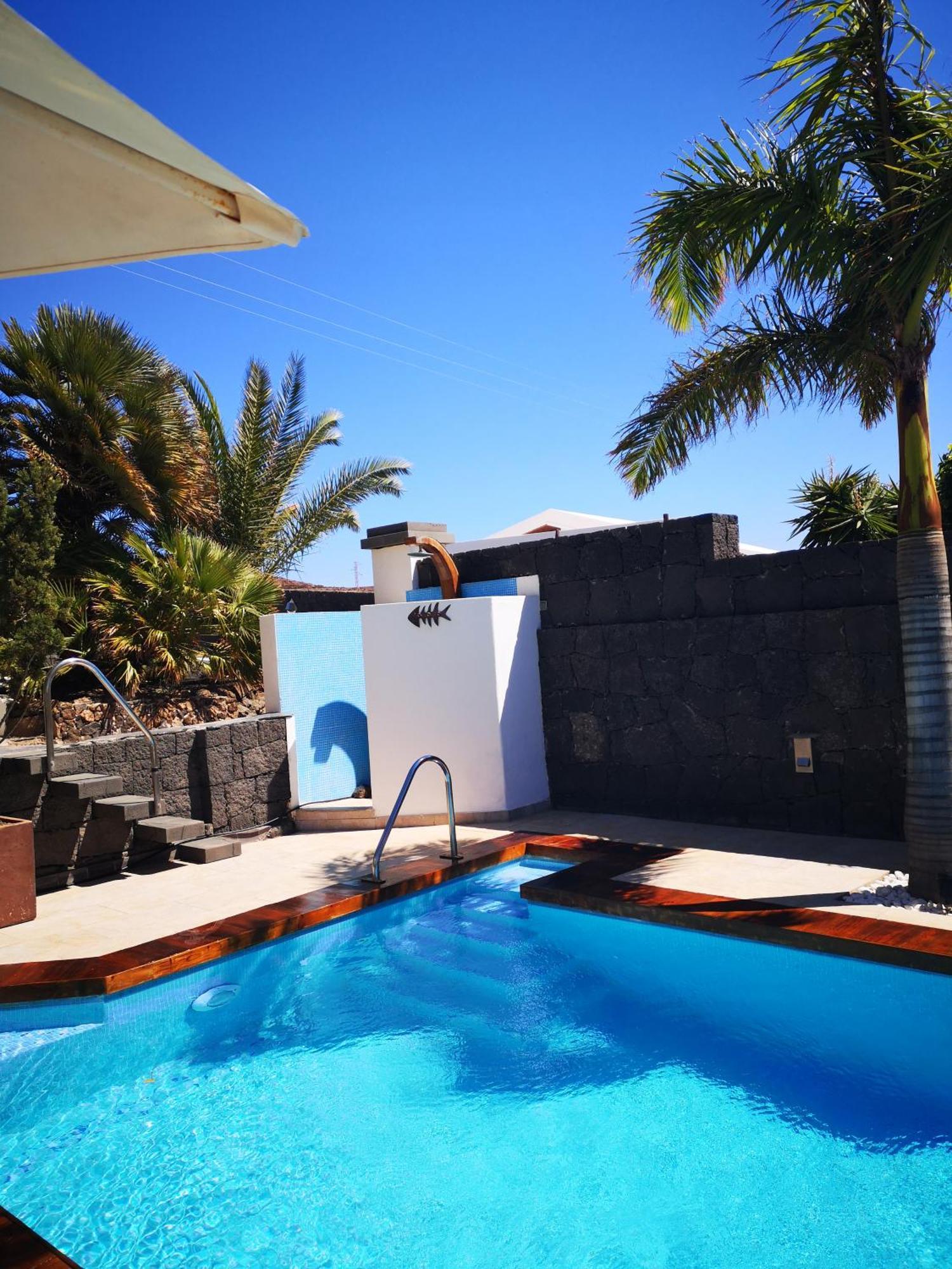 Las Breñas Villa Niki Mit Beheiztem Gemeinschaftspool Fuer 2 Appartments מראה חיצוני תמונה